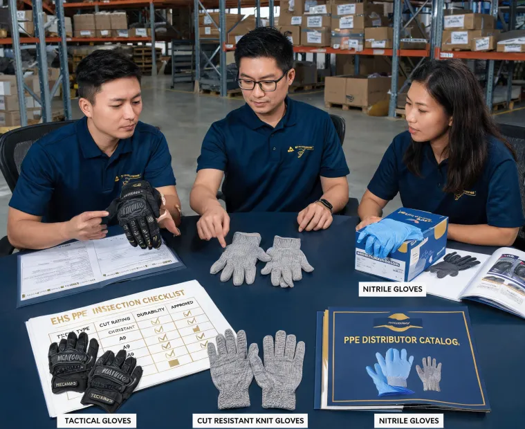 Mechanix Wear glove operations team